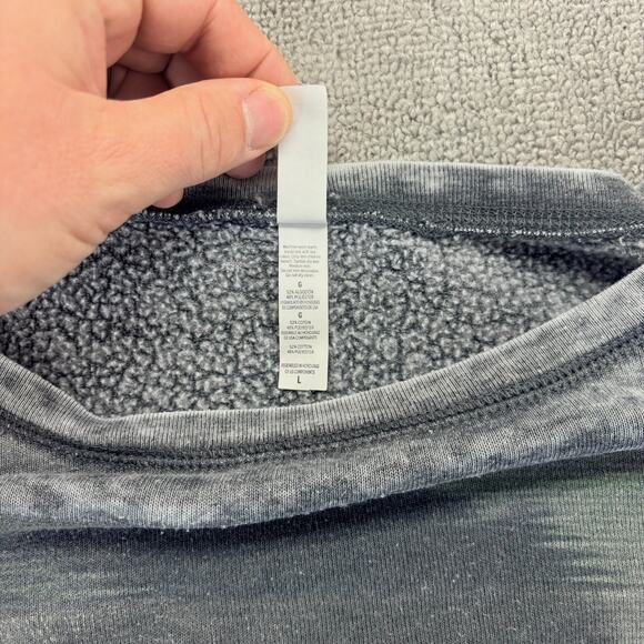 Thomas Rhett Sweatshirt Womens Large Gray Off the Shoulder Country Music - Picture 6 of 9